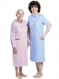 chemise de nuit pression devant